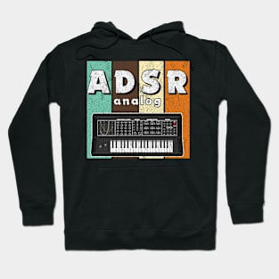 Synthesizer ADSR Synth Analog Modular Eurorack Hoodie